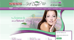 Desktop Screenshot of drmcdaniel.com